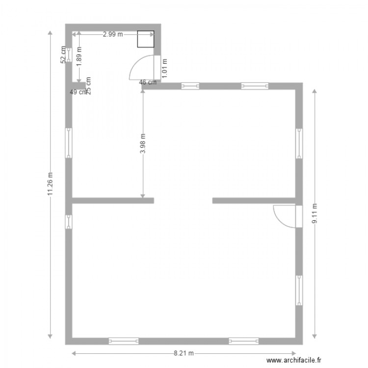 laval 1. Plan de 0 pièce et 0 m2