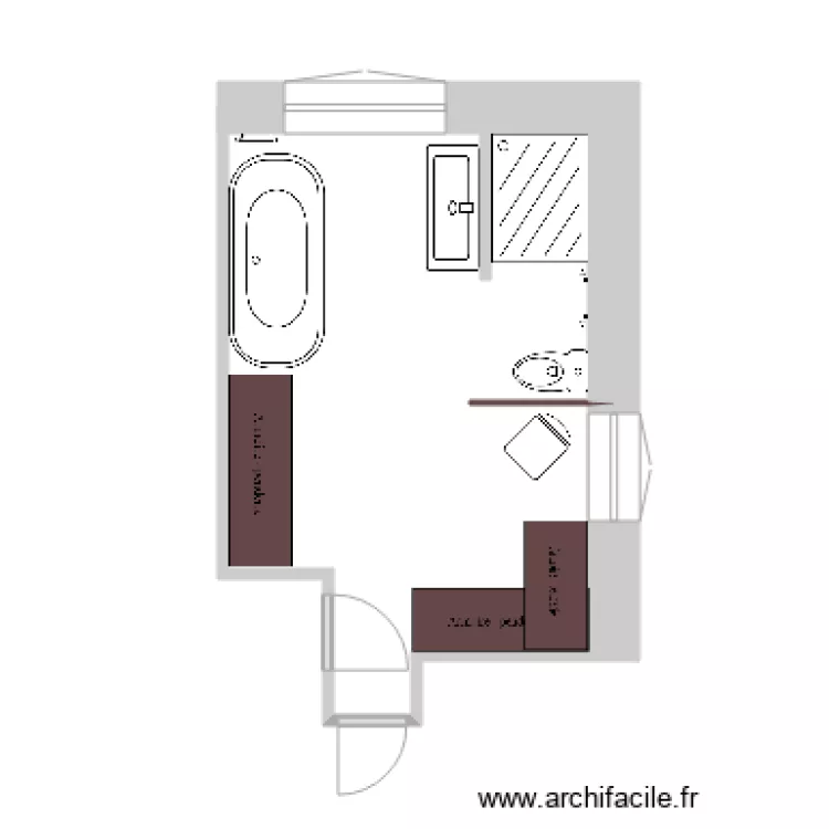 CATTIN PRETOT. Plan de 