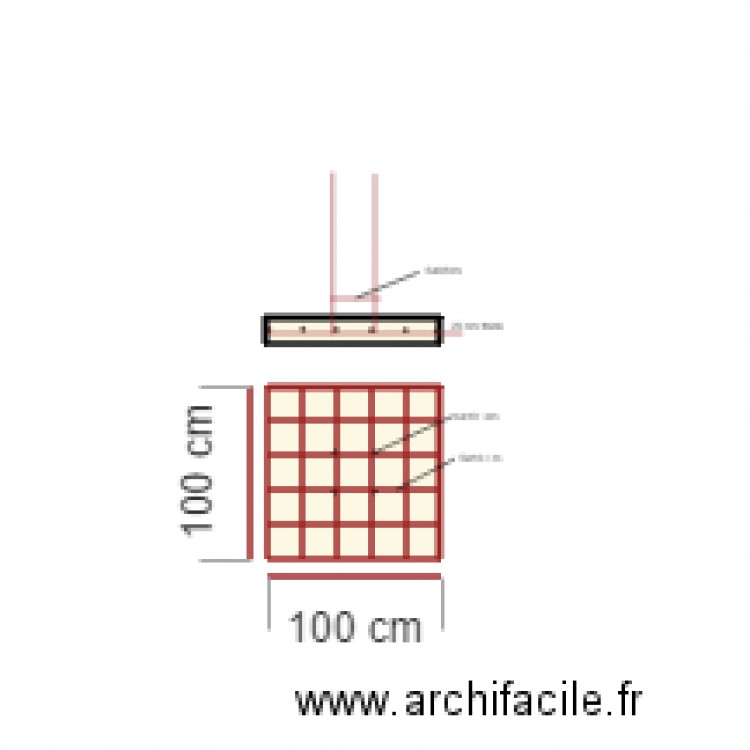 semelles kayiranga. Plan de 0 pièce et 0 m2