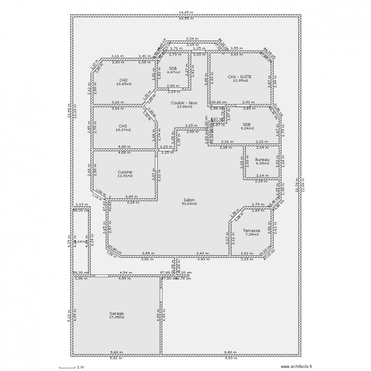 PlanModif. Plan de 0 pièce et 0 m2