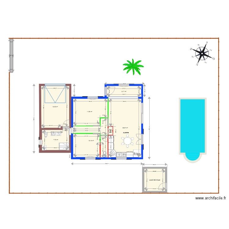 plan maison Yvon et Françoise 10. Plan de 0 pièce et 0 m2