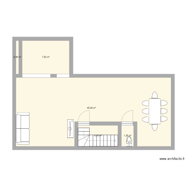 appt 2. Plan de 0 pièce et 0 m2