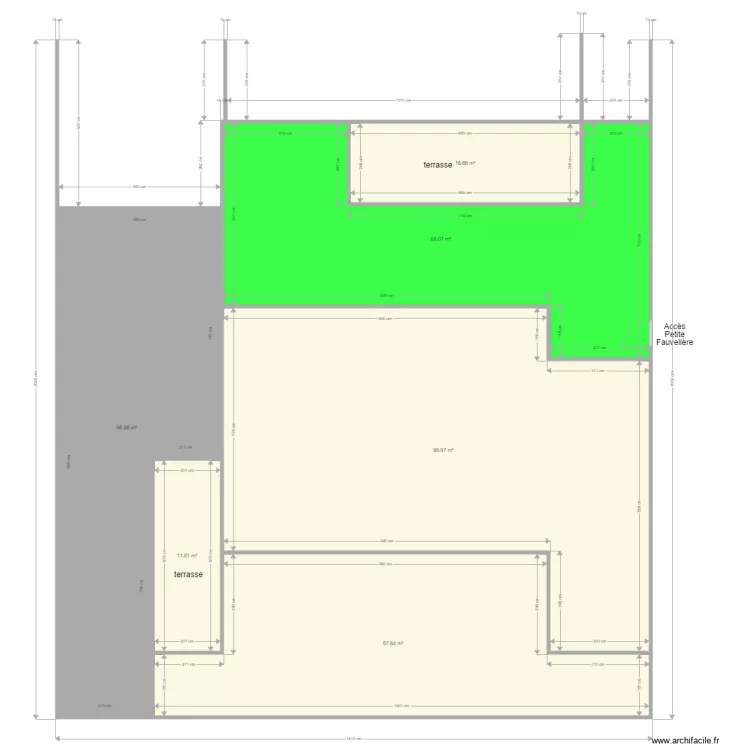 St Lu nlle maison 2eme. Plan de 