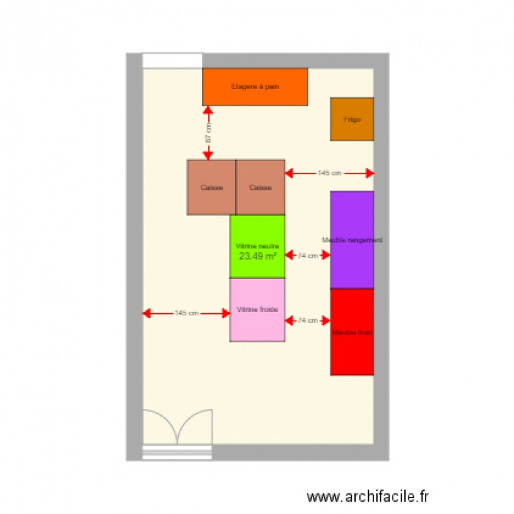 La semeuse vente. Plan de 0 pièce et 0 m2