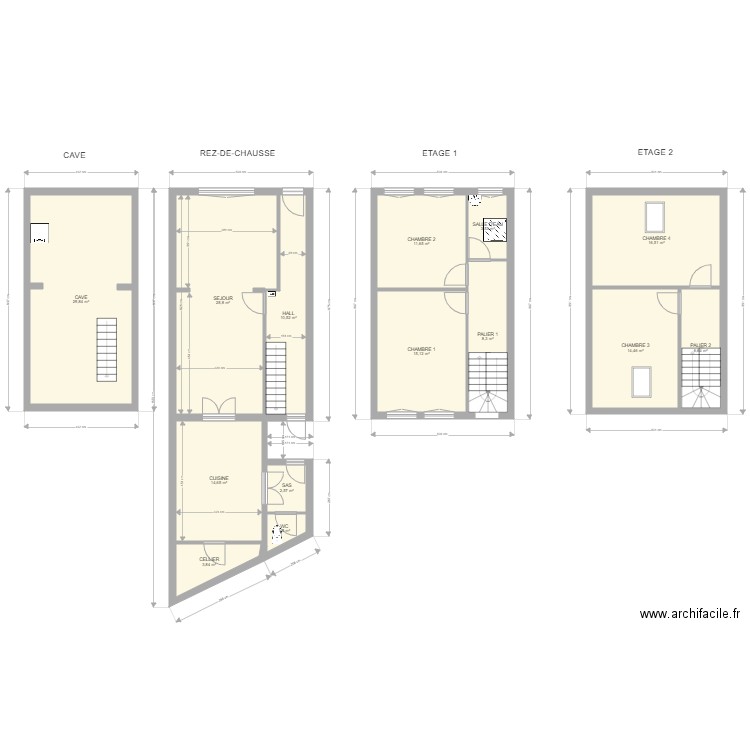 2021eom4486 PONTHIEU. Plan de 14 pièces et 168 m2