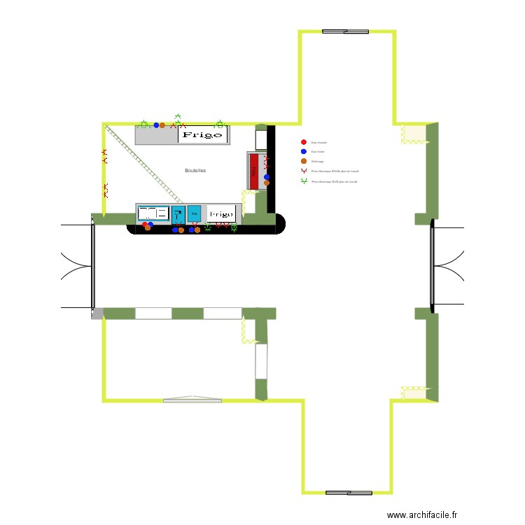 Bar rooftop v5. Plan de 0 pièce et 0 m2