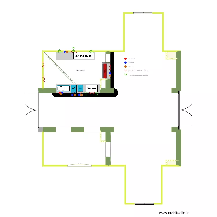 Bar rooftop v5. Plan de 
