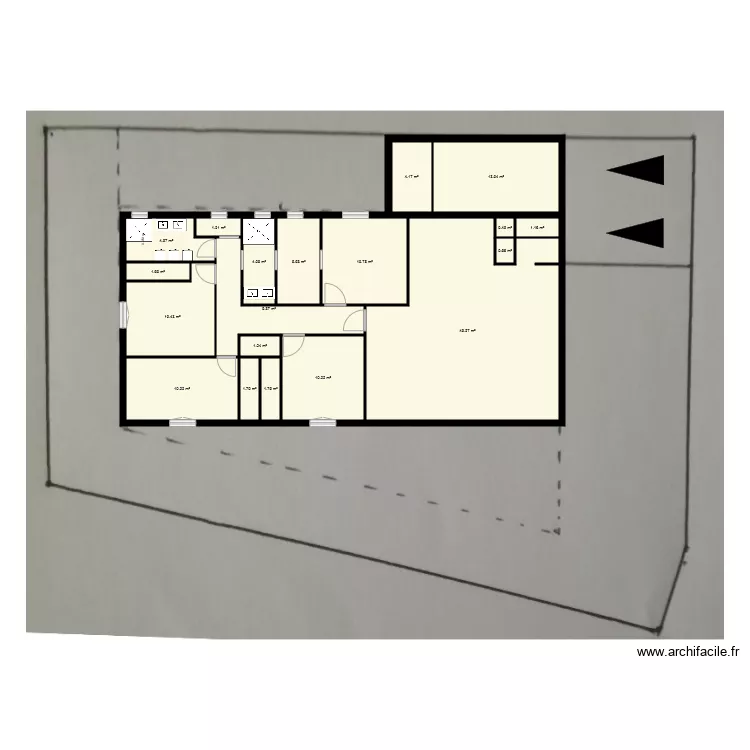 Maison 1. Plan de Maison 1. Plan de