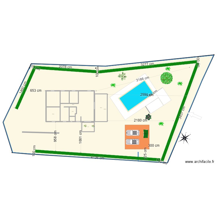 MONTAGNAC 2. Plan de 0 pièce et 0 m2