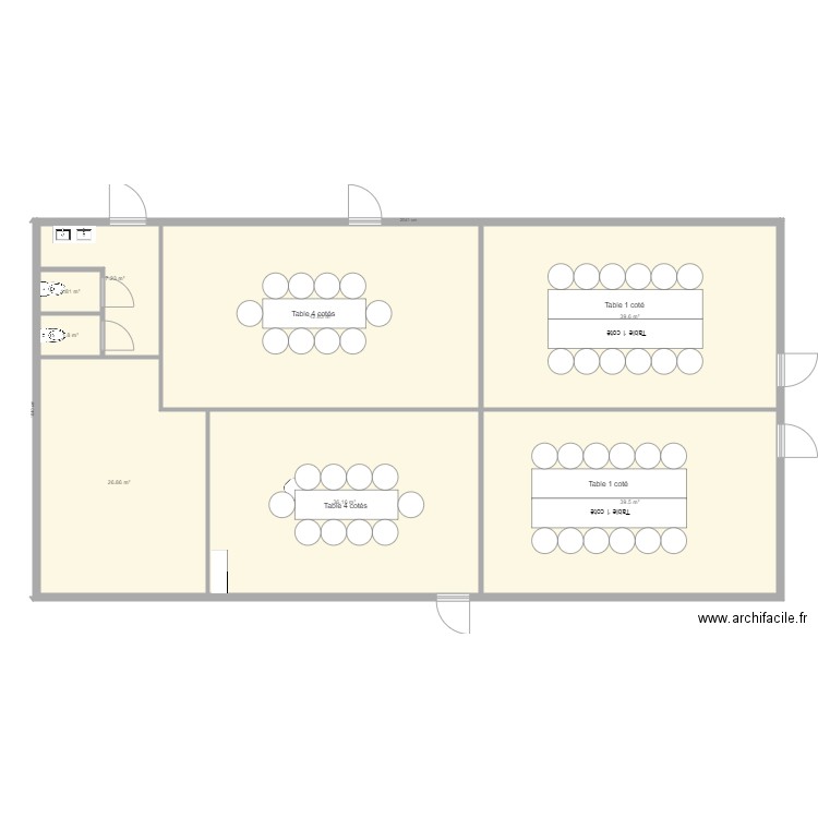 nouveau CFPR etage. Plan de 0 pièce et 0 m2