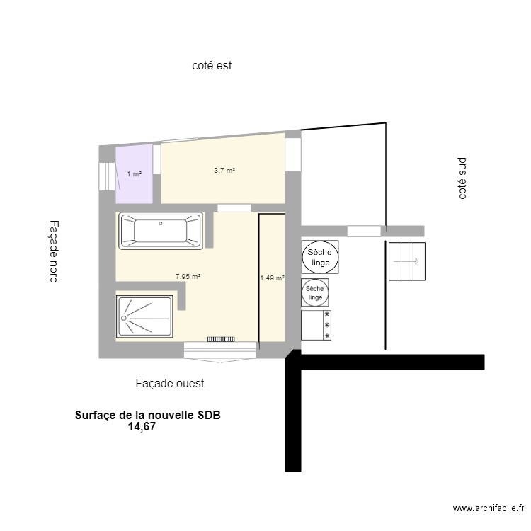 4eme. Plan de 0 pièce et 0 m2