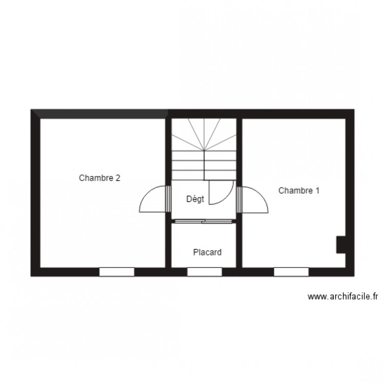 1ETG COTE. Plan de 0 pièce et 0 m2