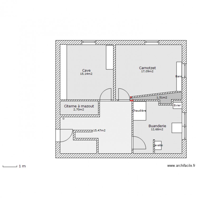 Chavannes_ssol. Plan de 0 pièce et 0 m2