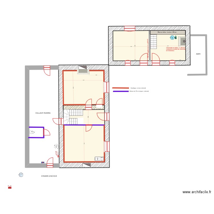 PONSAR  1 24/07. Plan de 10 pièces et 418 m2