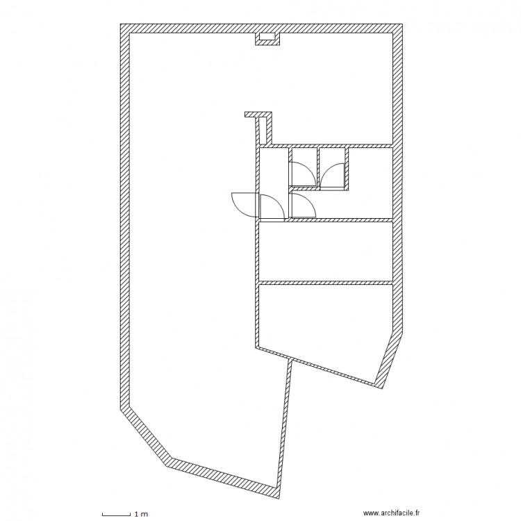 HOFFMANN - RDC RESTAURANT. Plan de 0 pièce et 0 m2