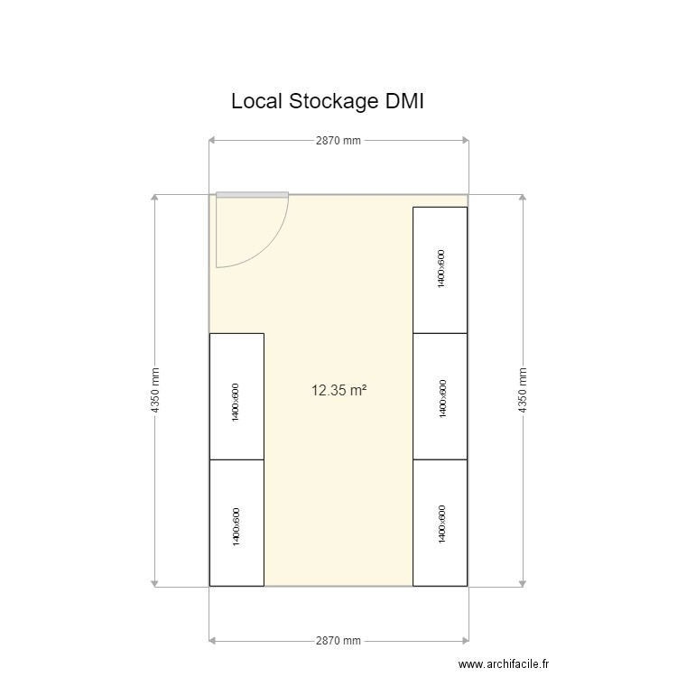 CH Bastia local DMI. Plan de 0 pièce et 0 m2