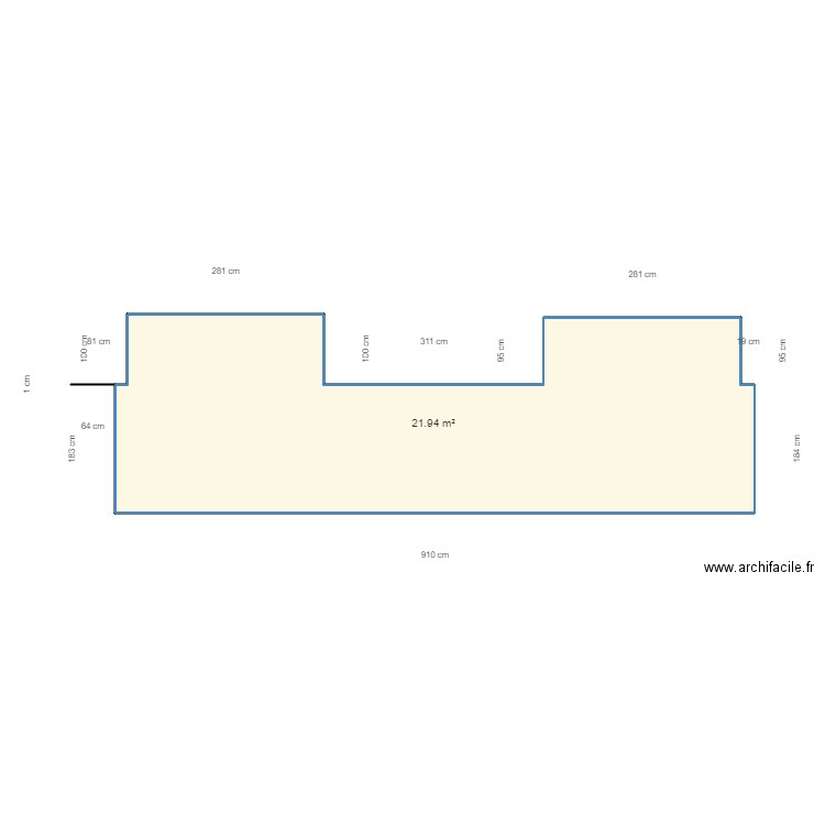 cortes perp st gauderique. Plan de 0 pièce et 0 m2