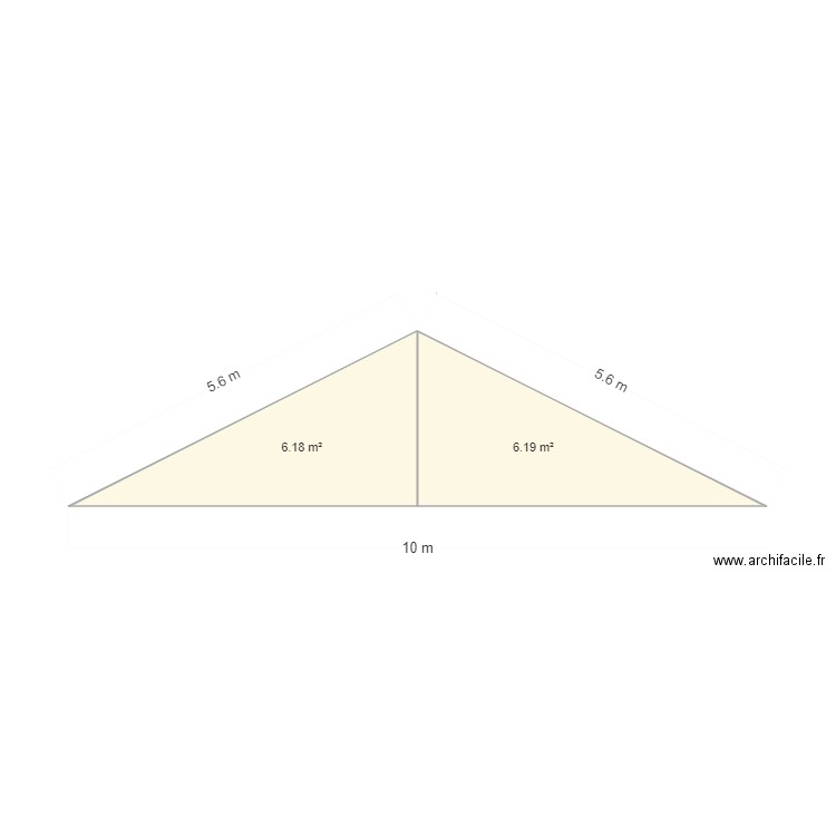 pignon. Plan de 0 pièce et 0 m2