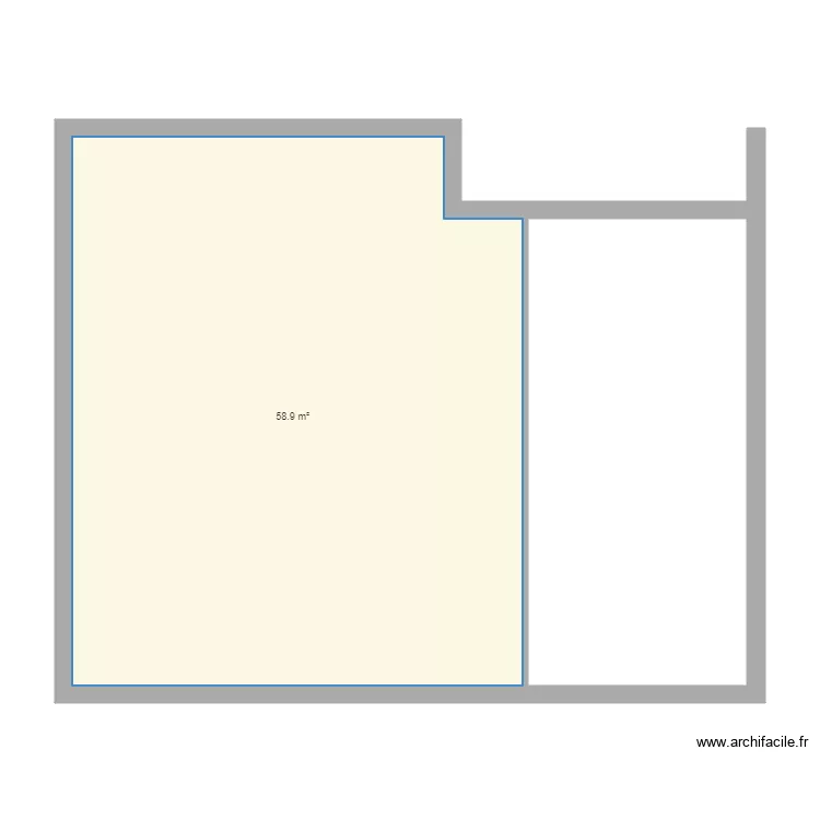 maison etage vie. Plan de 