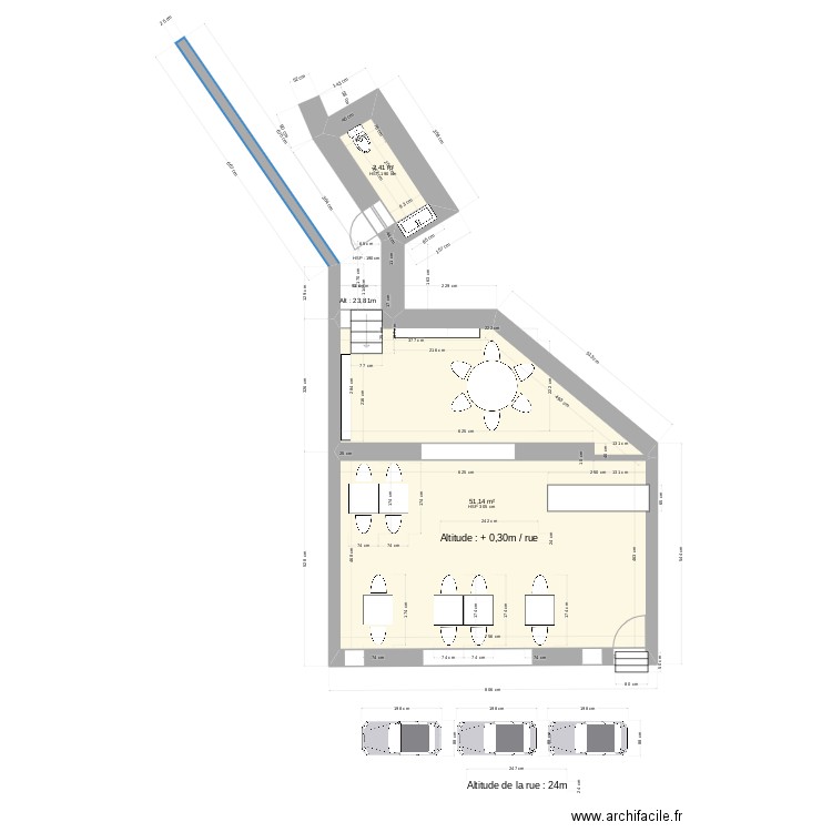ubon Thai restaurant. Plan de 0 pièce et 0 m2