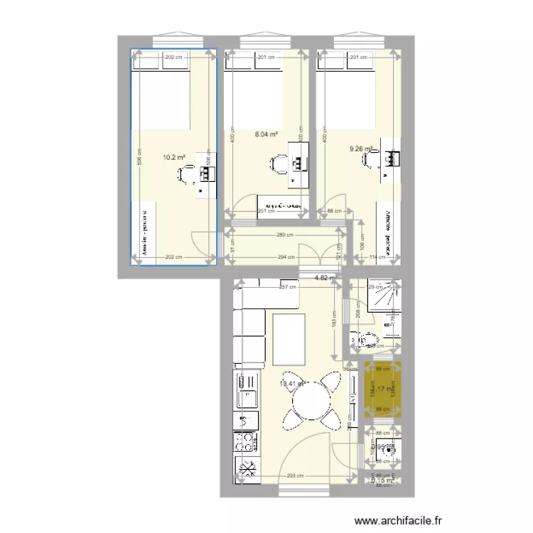 Isabella Aménagement. Plan de Isabella Aménagement. Plan de
