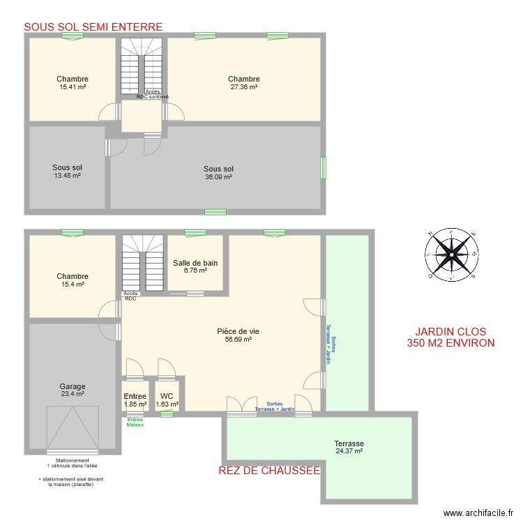 WELKER. Plan de 0 pièce et 0 m2