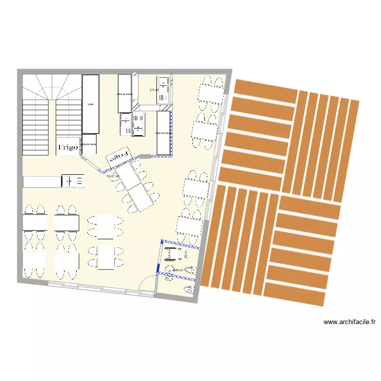 plan restau my Little Saigon 3. Plan de 
