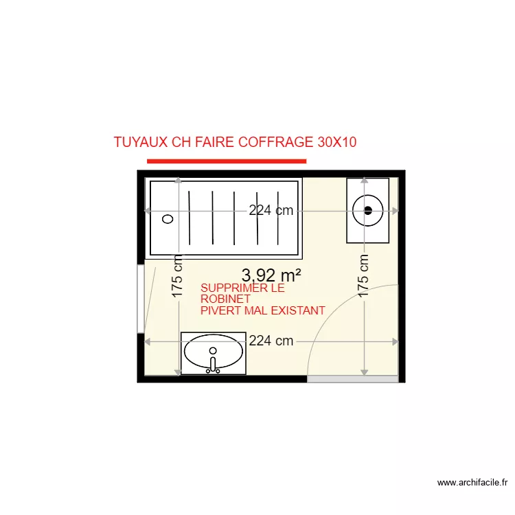 LEROY MARIE CLAIR . Plan de 