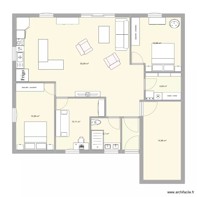 plan maison 2. Plan de 