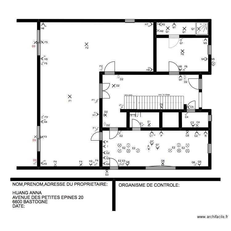 Maison ANNA. Plan de 0 pièce et 0 m2