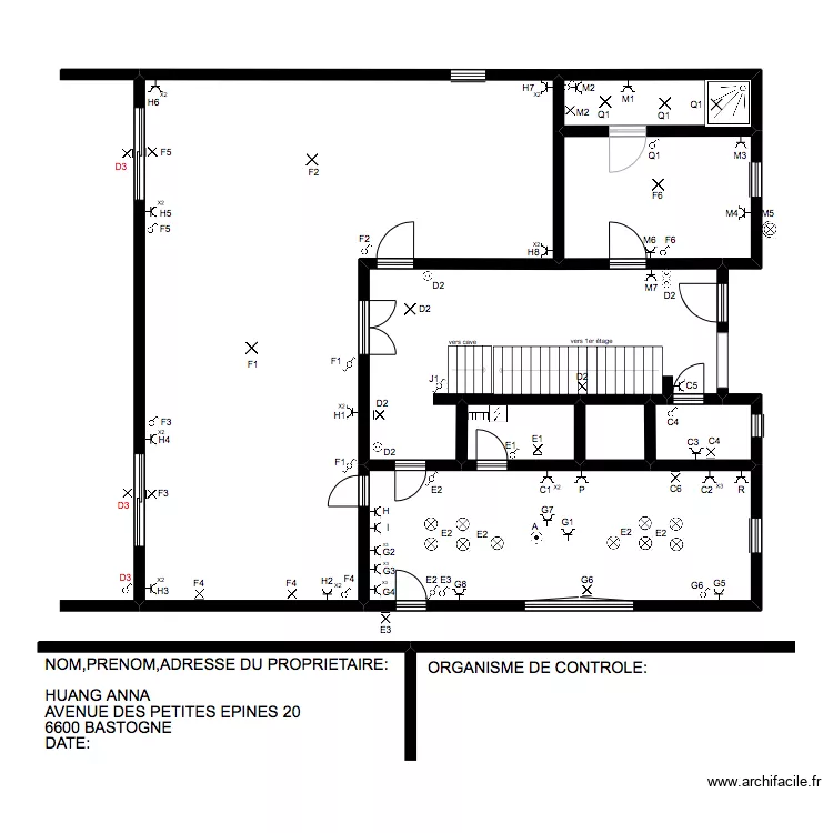 Maison ANNA. Plan de Maison ANNA. Plan de