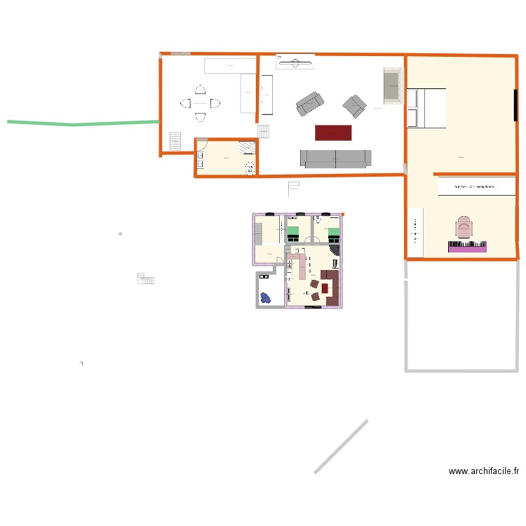 nounou news 99999. Plan de 0 pièce et 0 m2