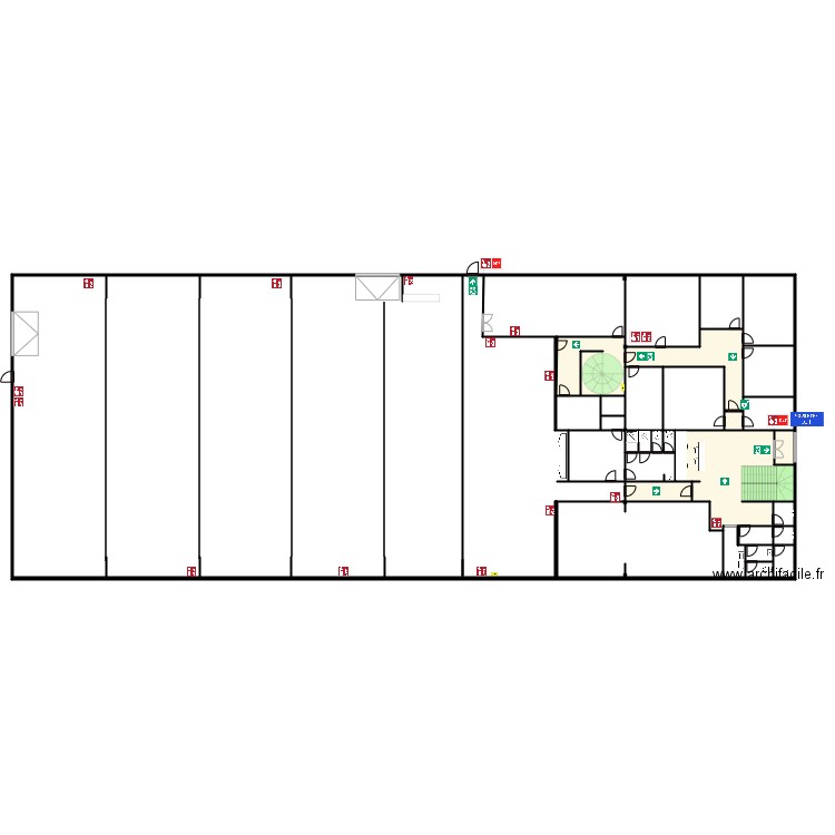 ARAMINE RDC 1. Plan de 0 pièce et 0 m2