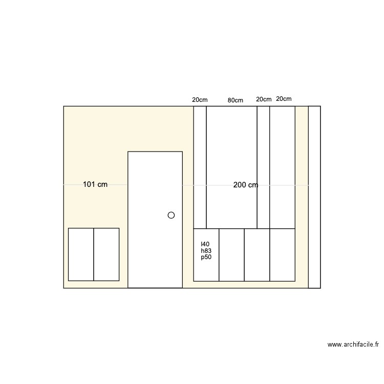 Bibliothèque petit salon. Plan de 0 pièce et 0 m2