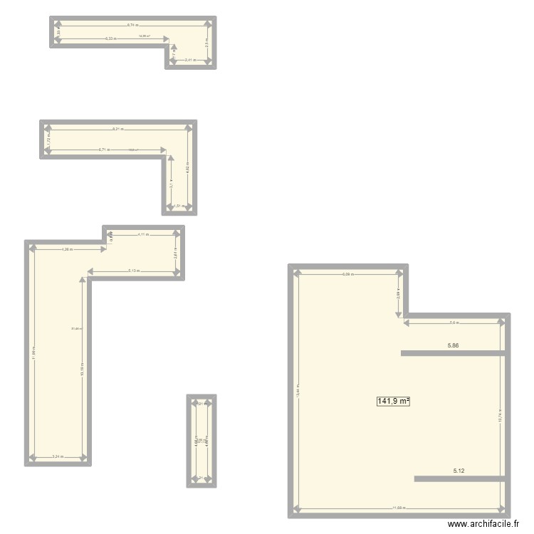 fabrice. Plan de 0 pièce et 0 m2