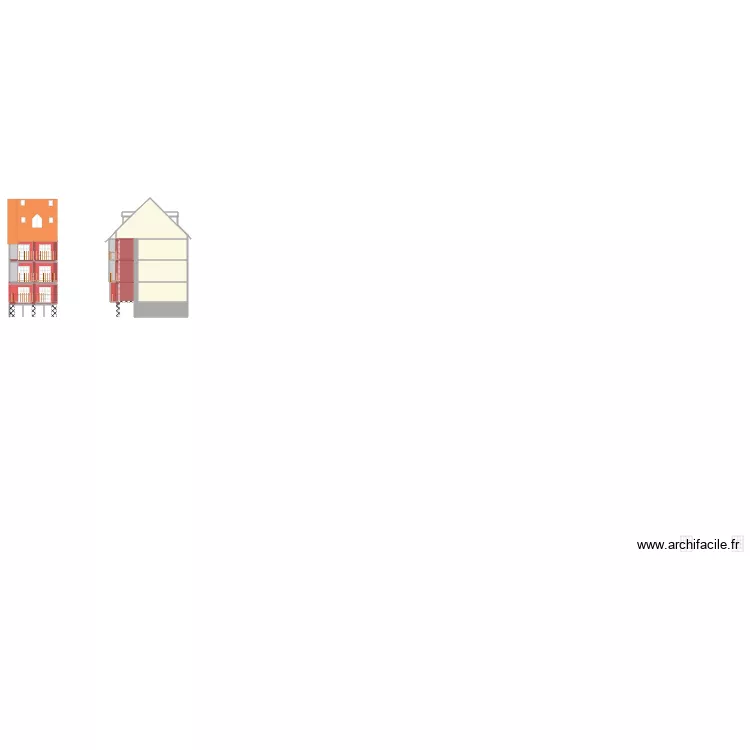 COURBET Renforcement Façade . Plan de COURBET Renforcement Façade . Plan de