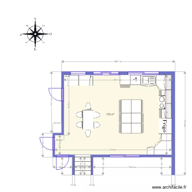 Cuisine003. Plan de Cuisine003. Plan de