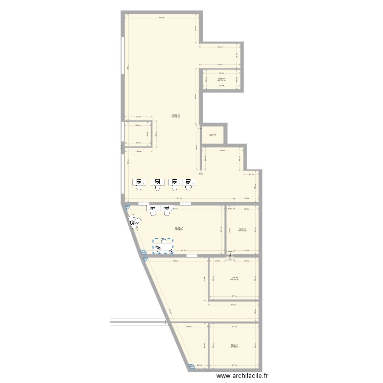 pharma052etage. Plan de 0 pièce et 0 m2