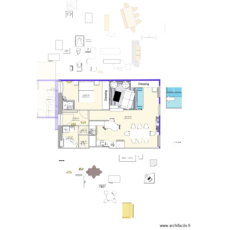 Verdun 10 places V18. Plan de 0 pièce et 0 m2