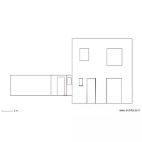 Facade arriere actuelle vierge