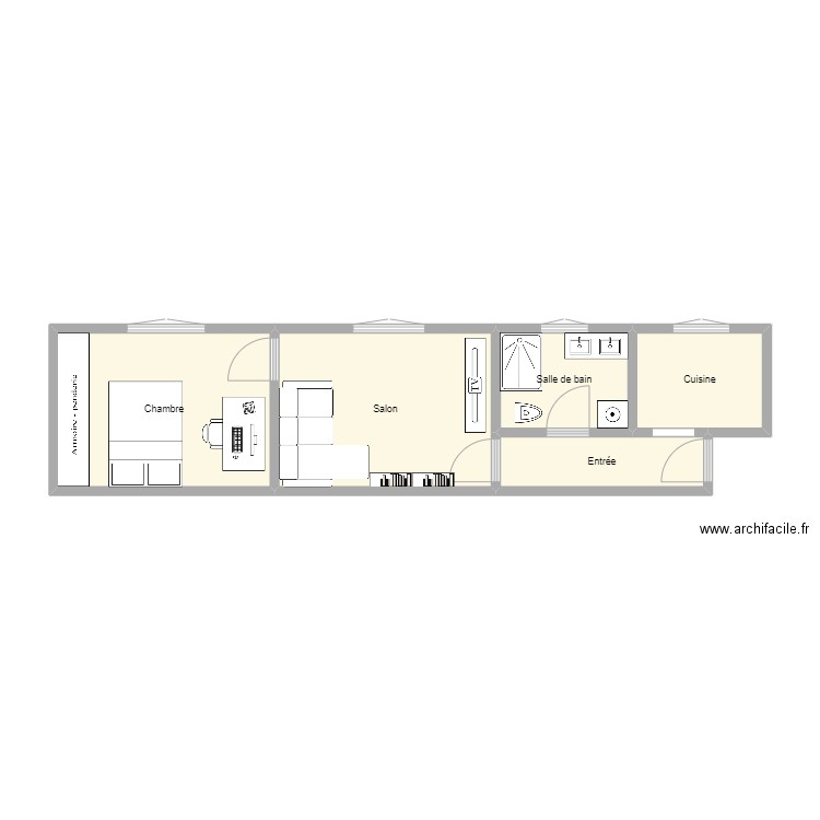 Daumesnil (nouveau). Plan de 0 pièce et 0 m2
