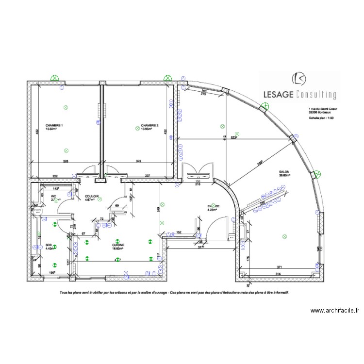 aurélien électricité. Plan de 0 pièce et 0 m2