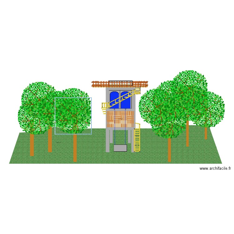 observatory deck water tower. Plan de 0 pièce et 0 m2