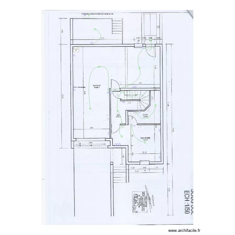 sous sol frugier. Plan de sous sol frugier. Plan de