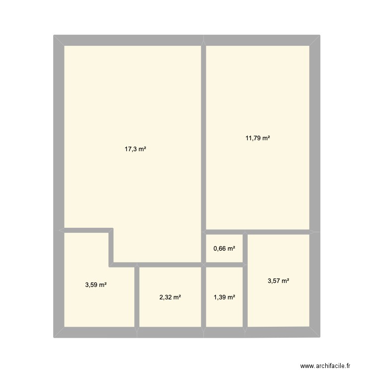 Appartement caravelle. Plan de 0 pièce et 0 m2