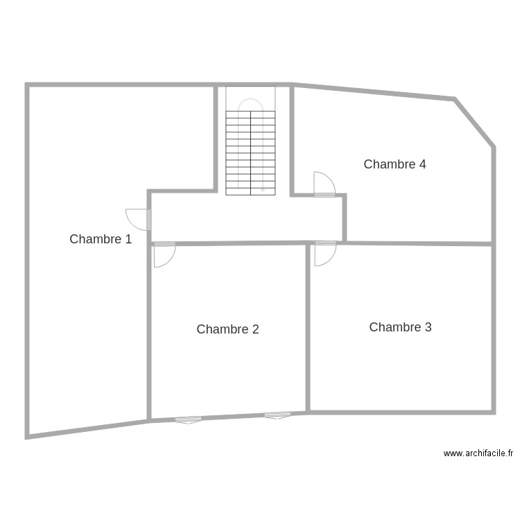 Les Cimes étage 1. Plan de 0 pièce et 0 m2
