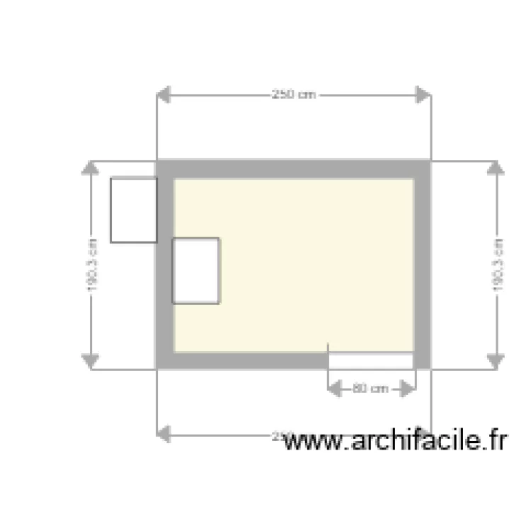 PLAN CHAMBRE FROIDE. Plan de PLAN CHAMBRE FROIDE. Plan de