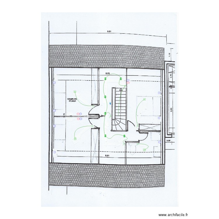 Pelour lotA etage. Plan de 0 pièce et 0 m2