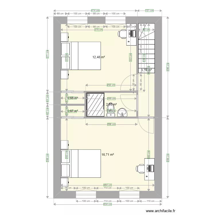 SCI BON APPART - Etage rev 1. Plan de 