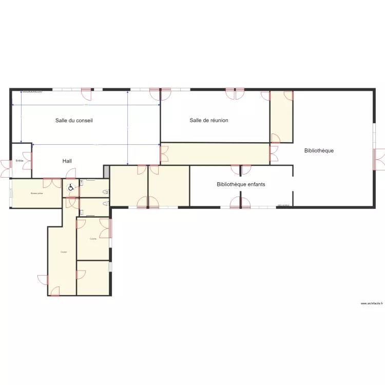 Projet nouvelle salle de conseil A3. Plan de Projet nouvelle salle de conseil A3. Plan de
